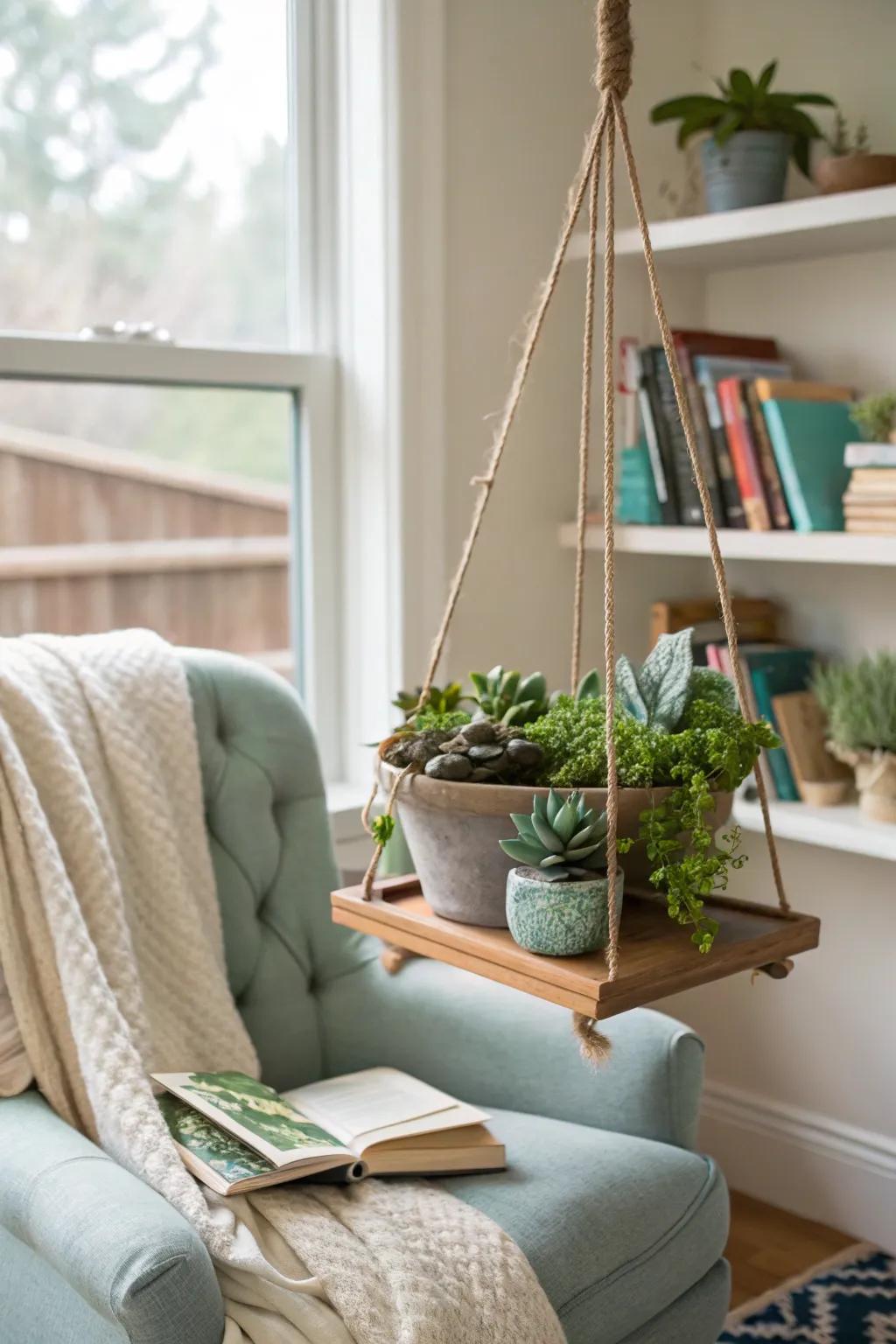 Add character with a DIY arid plant display.