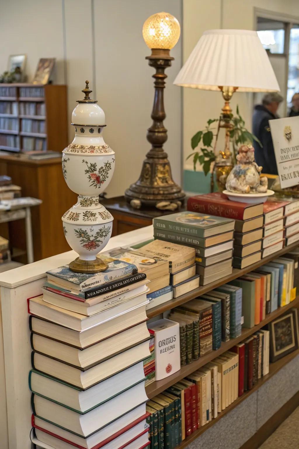 Multilayered presentations adding depth and allure.