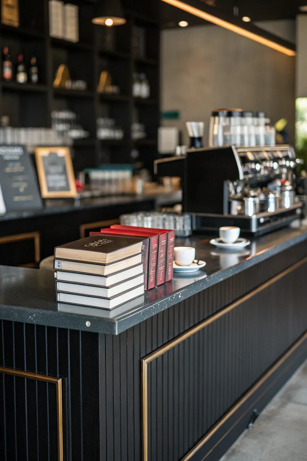 Coffee compendium adding a personal element to the coffee bar