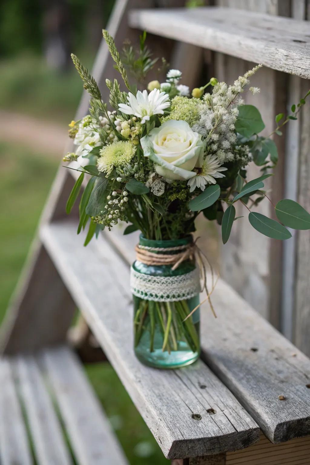 Eco-friendly bouquets blend style with sustainability.