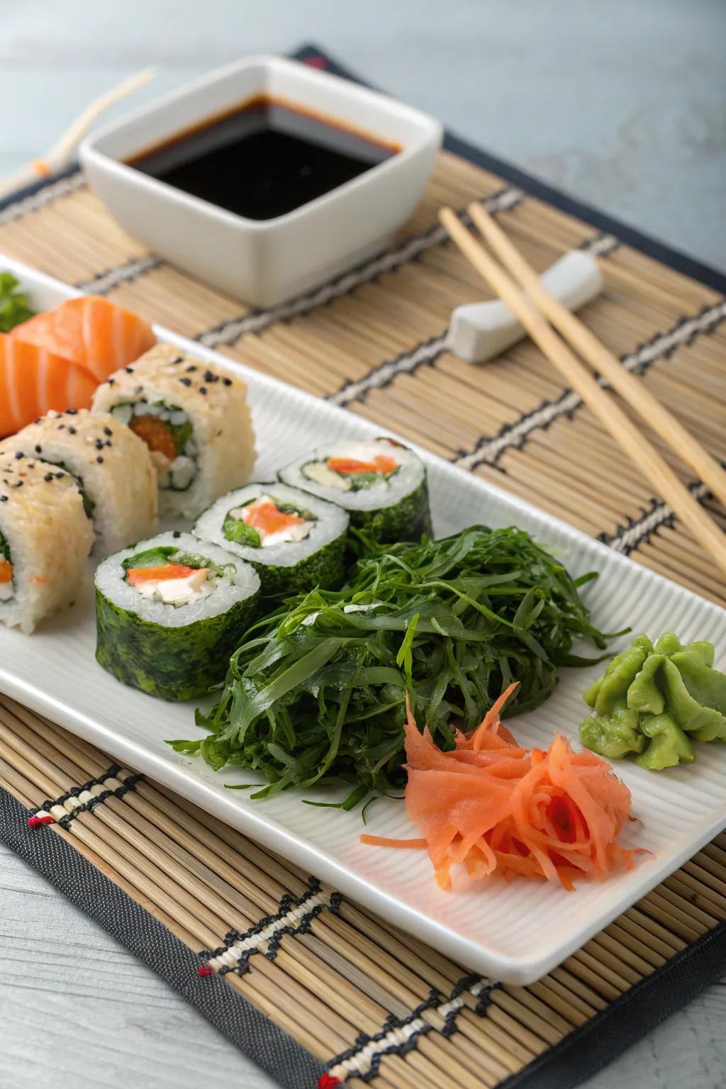 Bring the tastes of the Far East to your table with this inspired cold plate.