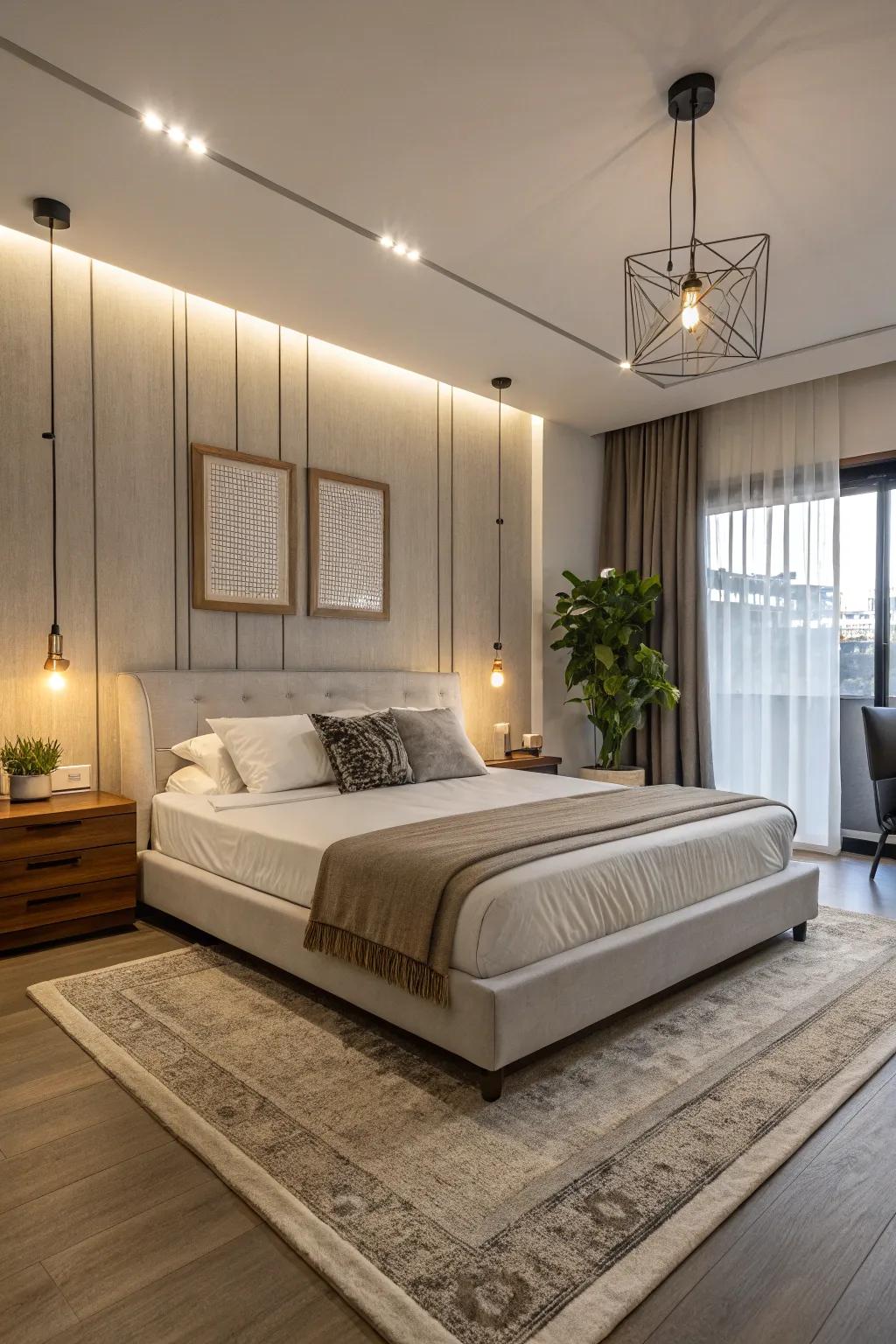 Platform beds offer a contemporary and minimalist appearance.