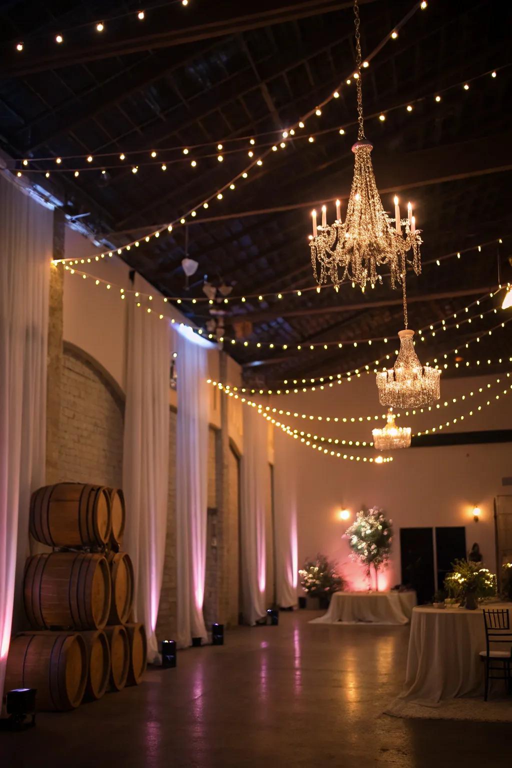 Striking lighting alters the mood.