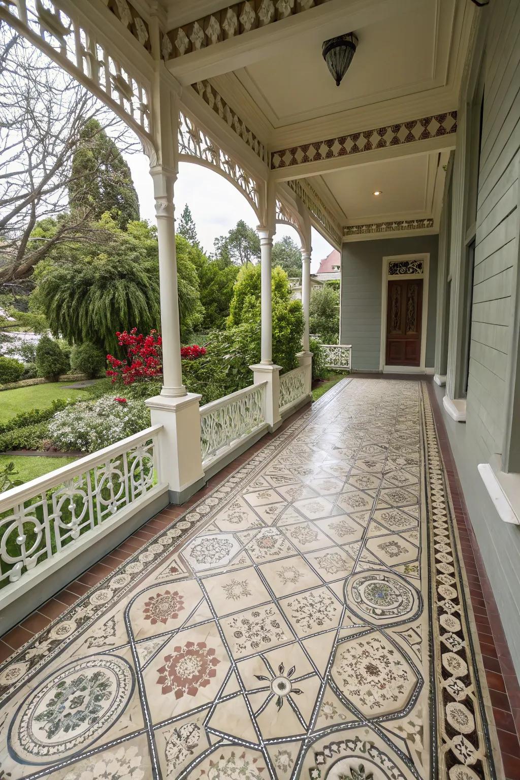Victorian-style covers introduce elegance and historical charm to your entryway.