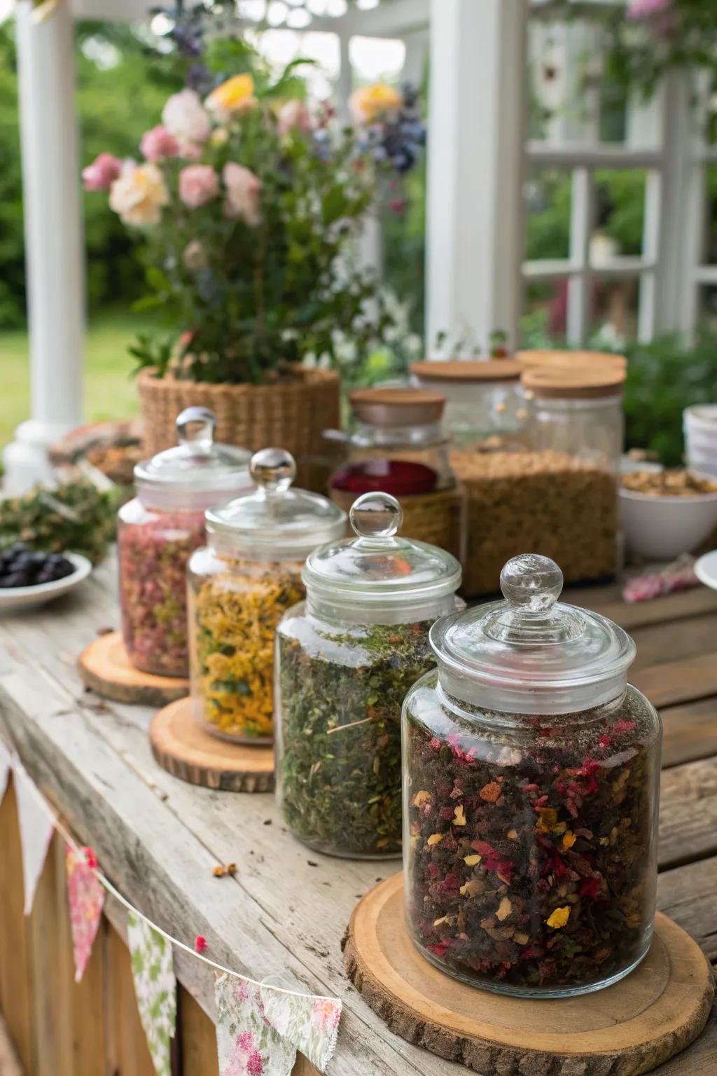 Uncommon tea blends present a delightful twist to the traditional tea menu.