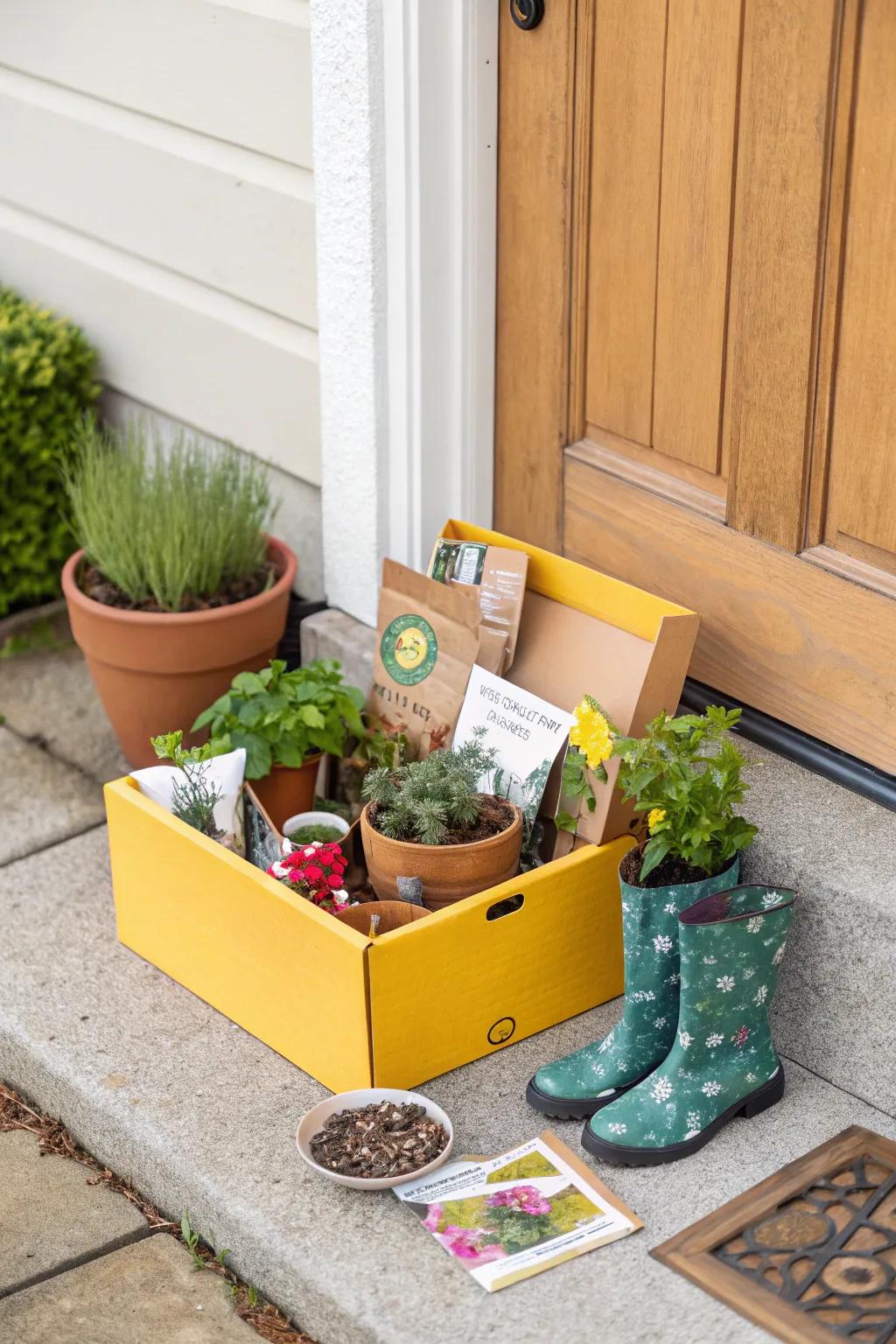 Relish the thrill of novel plants through a monthly shipment package.