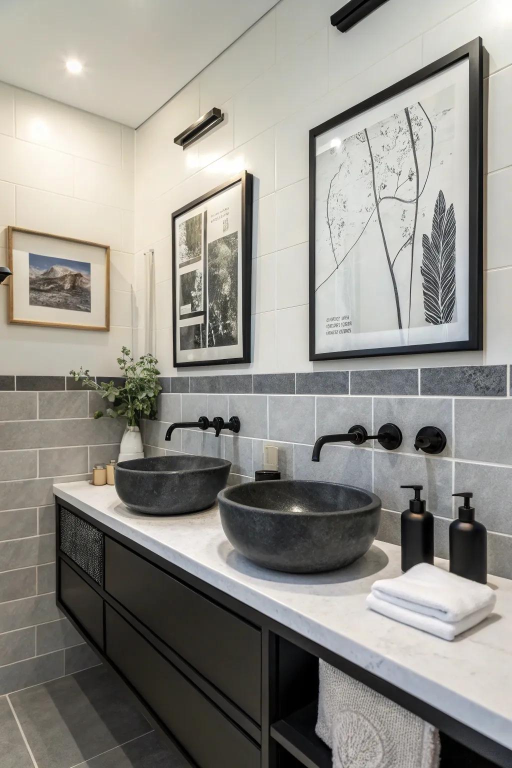 Black accents add detail and style.