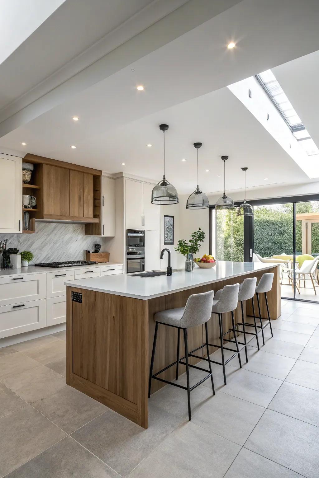 A smart culinary expansion that enhances utility and style.