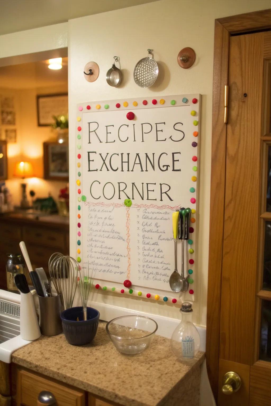 Discover innovative culinary pleasures using a recipe exchange spot.