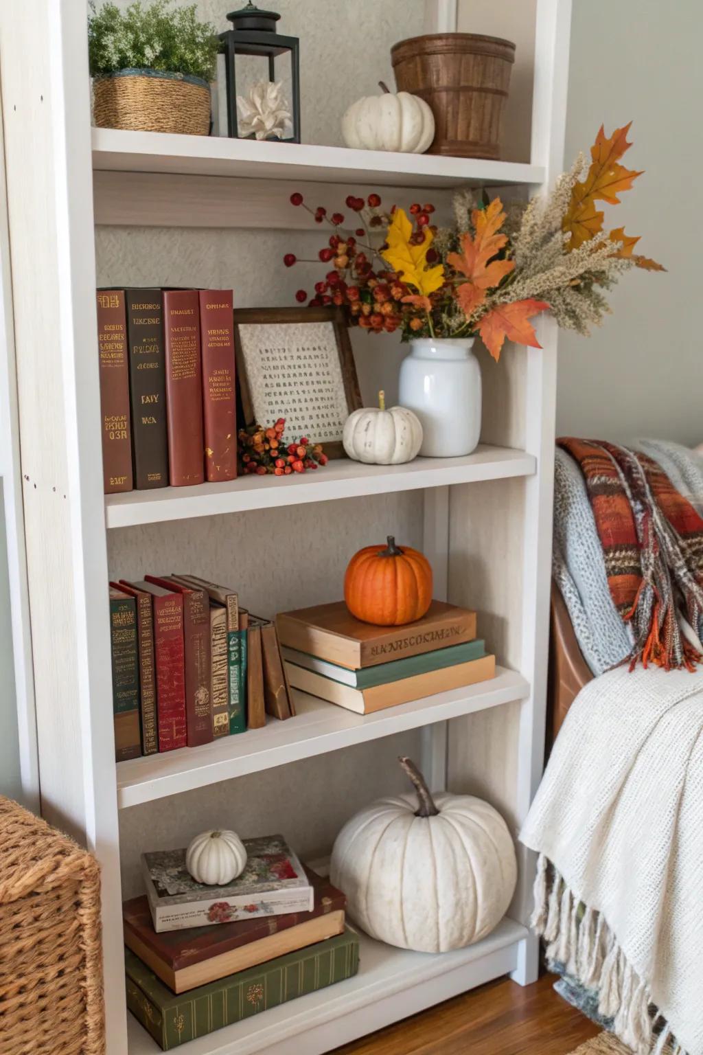 Seasonal rotation keeps your shelves feeling fresh
