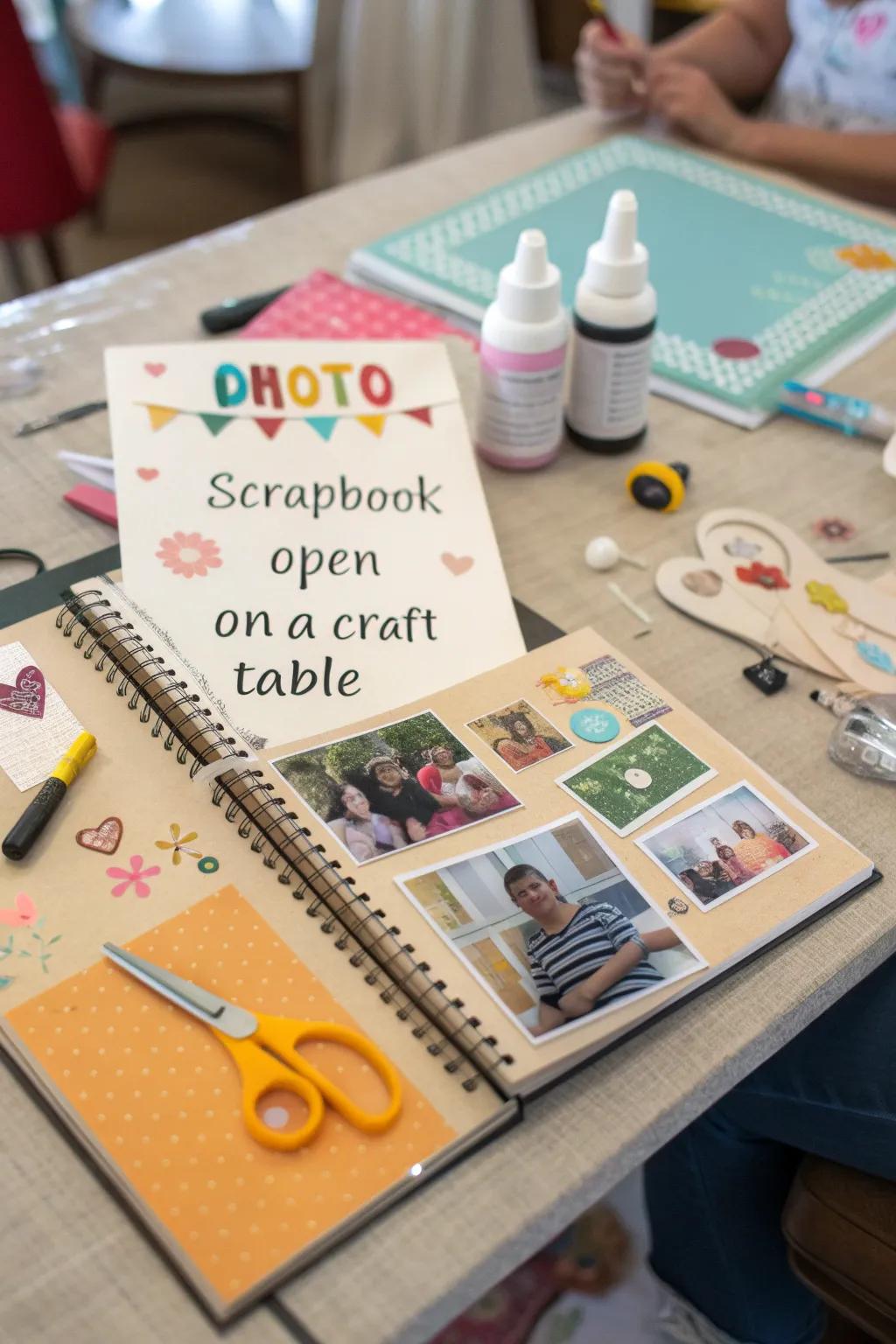 Scrapbooking brings a creative flair to your photo memories.