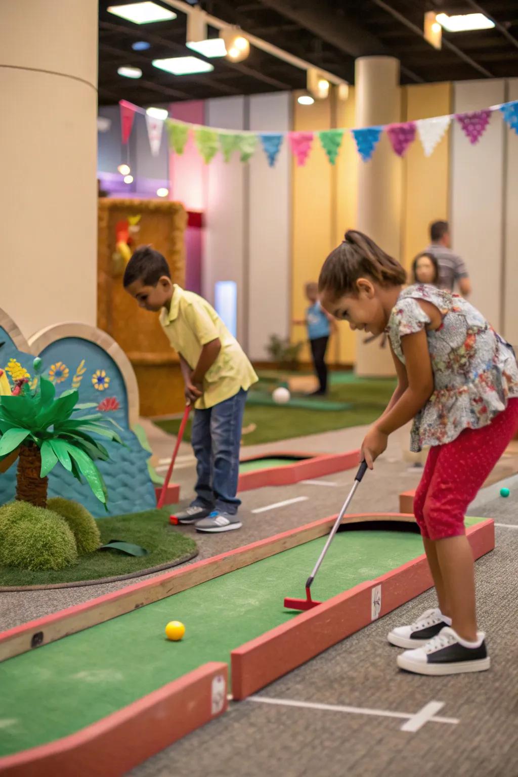 Turn your home into a miniature-golf adventure for endless fun.