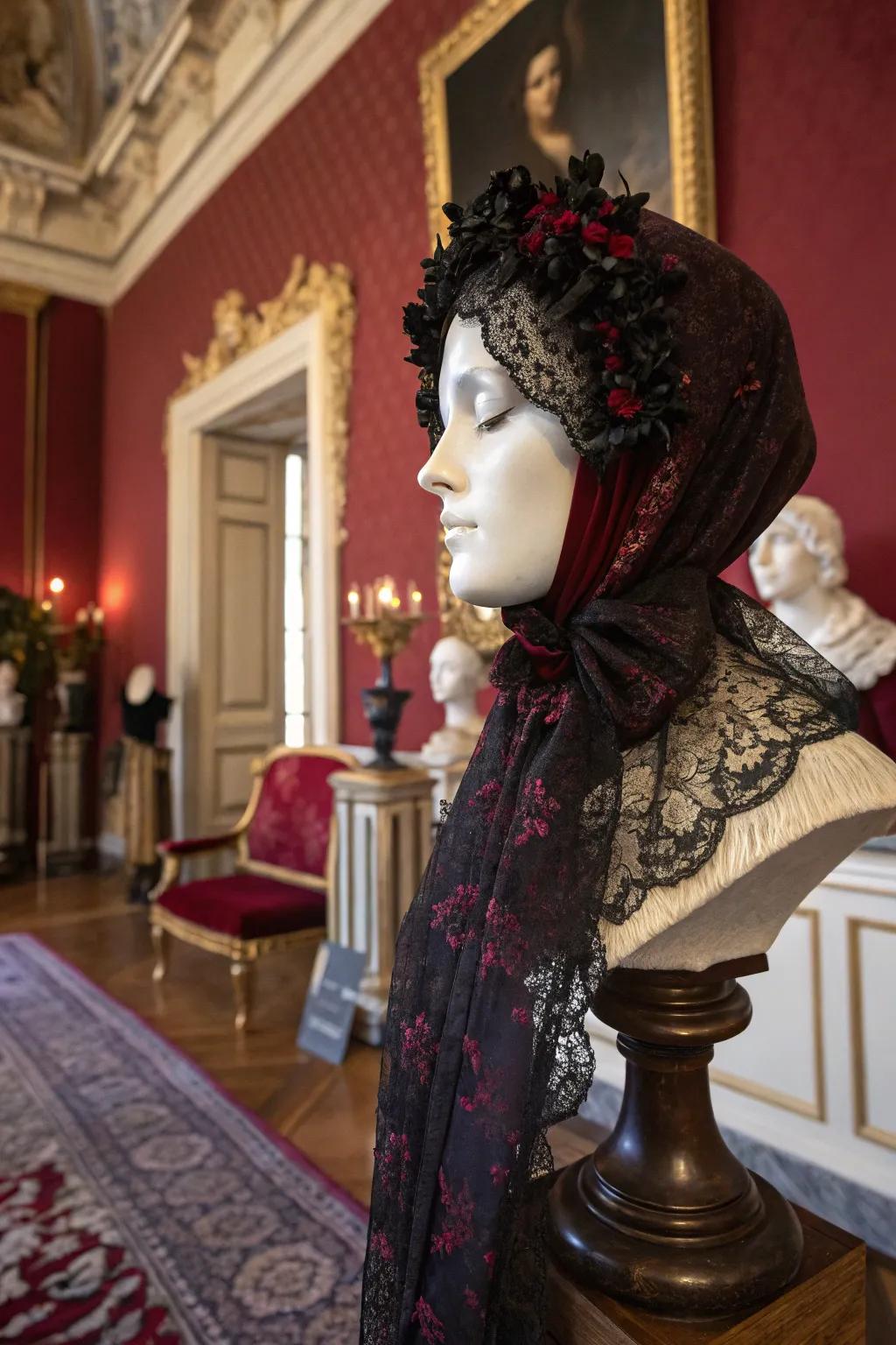 Gothic pieces add drama and elegance to decor.