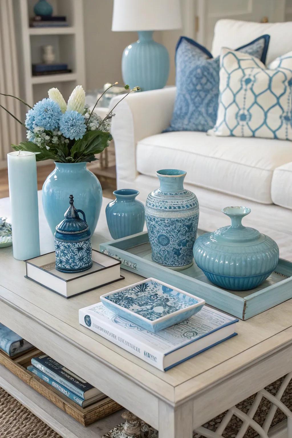 A harmonizing scheme results in a confident yet cohesive look.