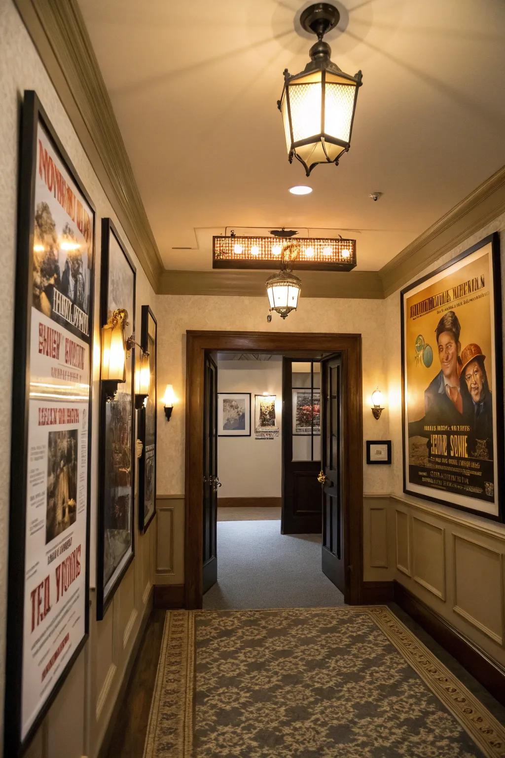 A dramatic entrance is the perfect way to elevate your movie room experience.