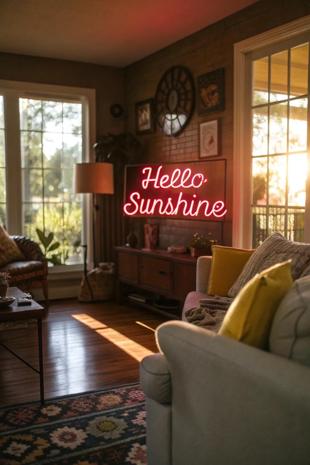 Holiday neon designs bring a fresh vibe to home decor.