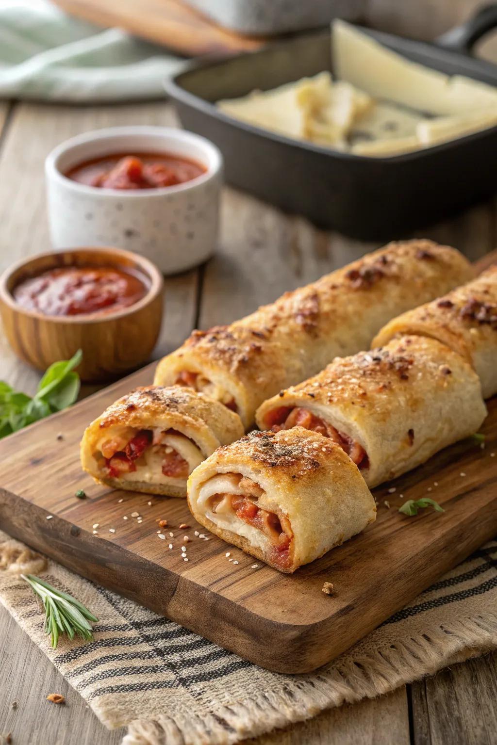 Bonfire flatbreads delivering a savory and gratifying taste.