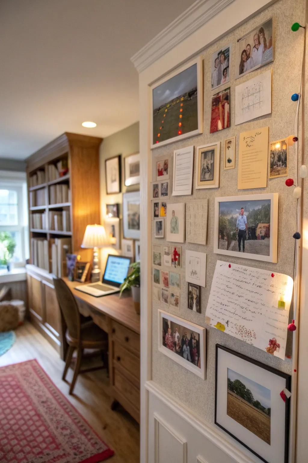 Sentimental annotations bestow cordiality and idiosyncrasy upon this photographic compilation.