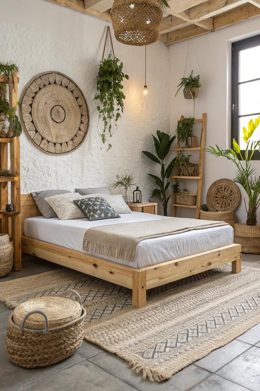Sustainable beds combine environmental responsibility with style.