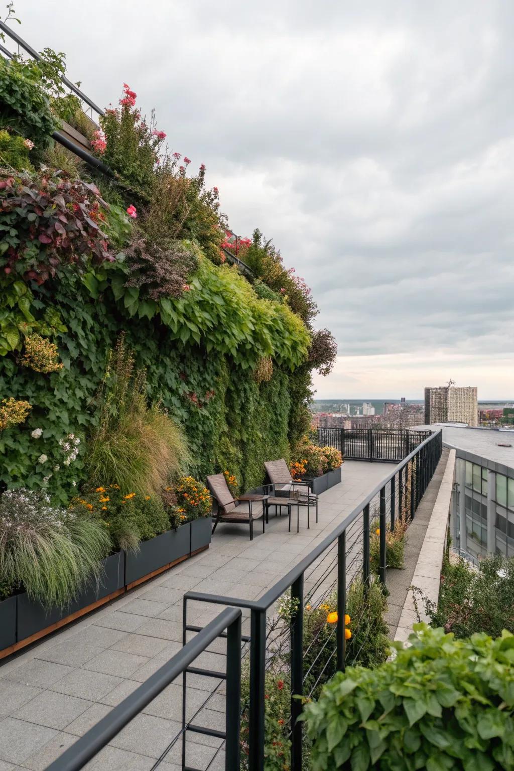Cultivate upwards via a stunning vertical sanctuary.