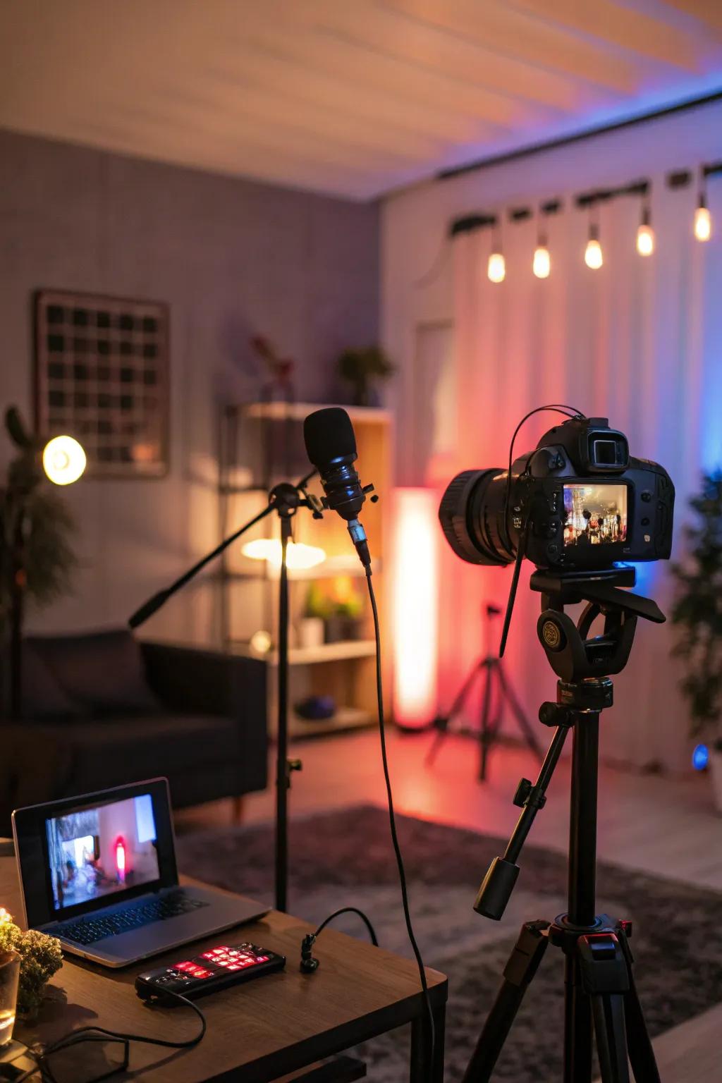 Set the perfect mood with custom lighting schemes.