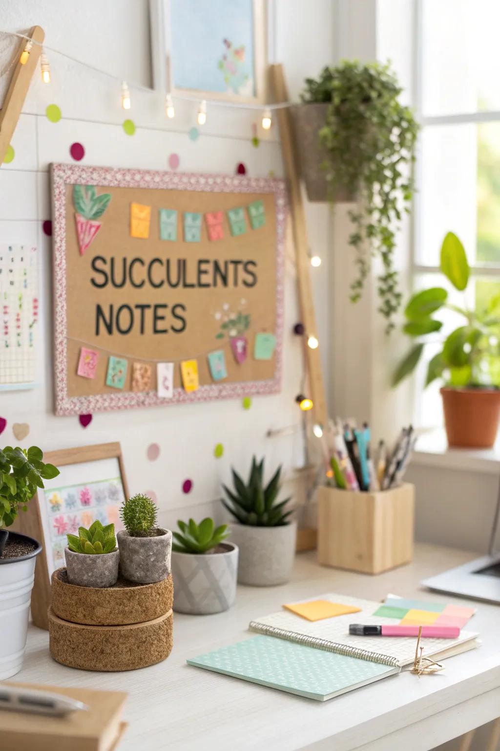 Append a dash of humor and charm with succulent word fun.