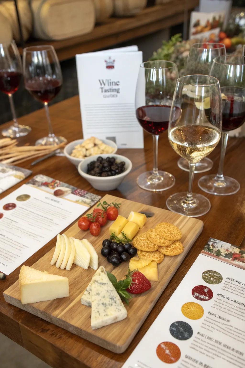 Discover new tastes at a curated wine tasting party.