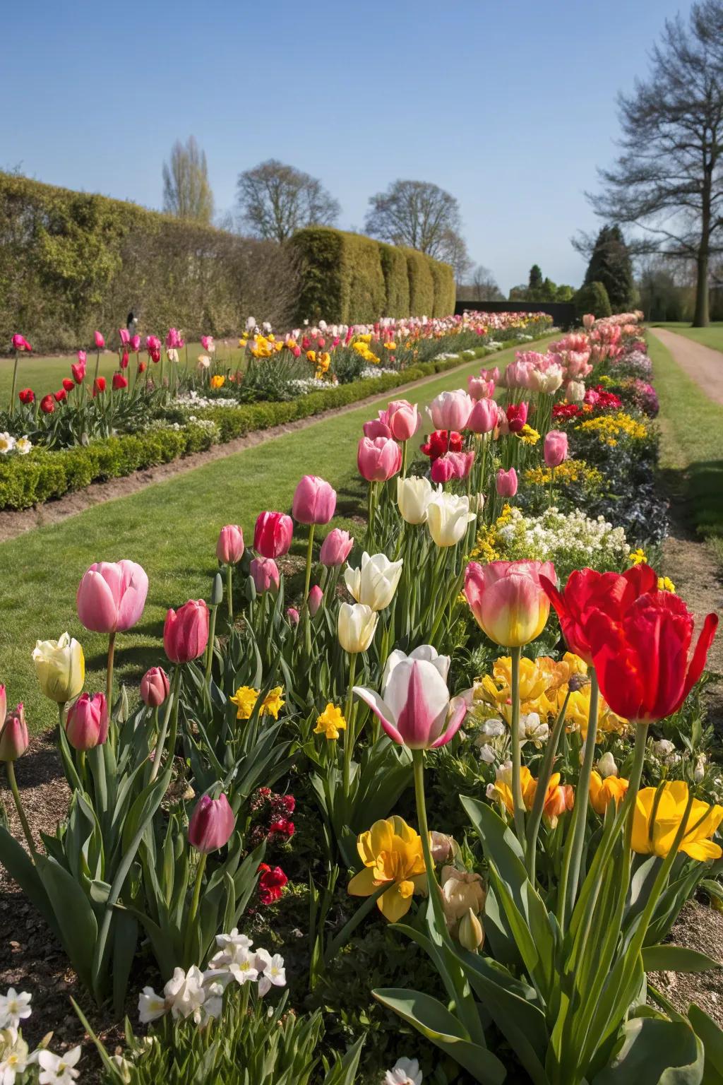 A garden conceived for a bloom progression, delivering continuous color and beauty.