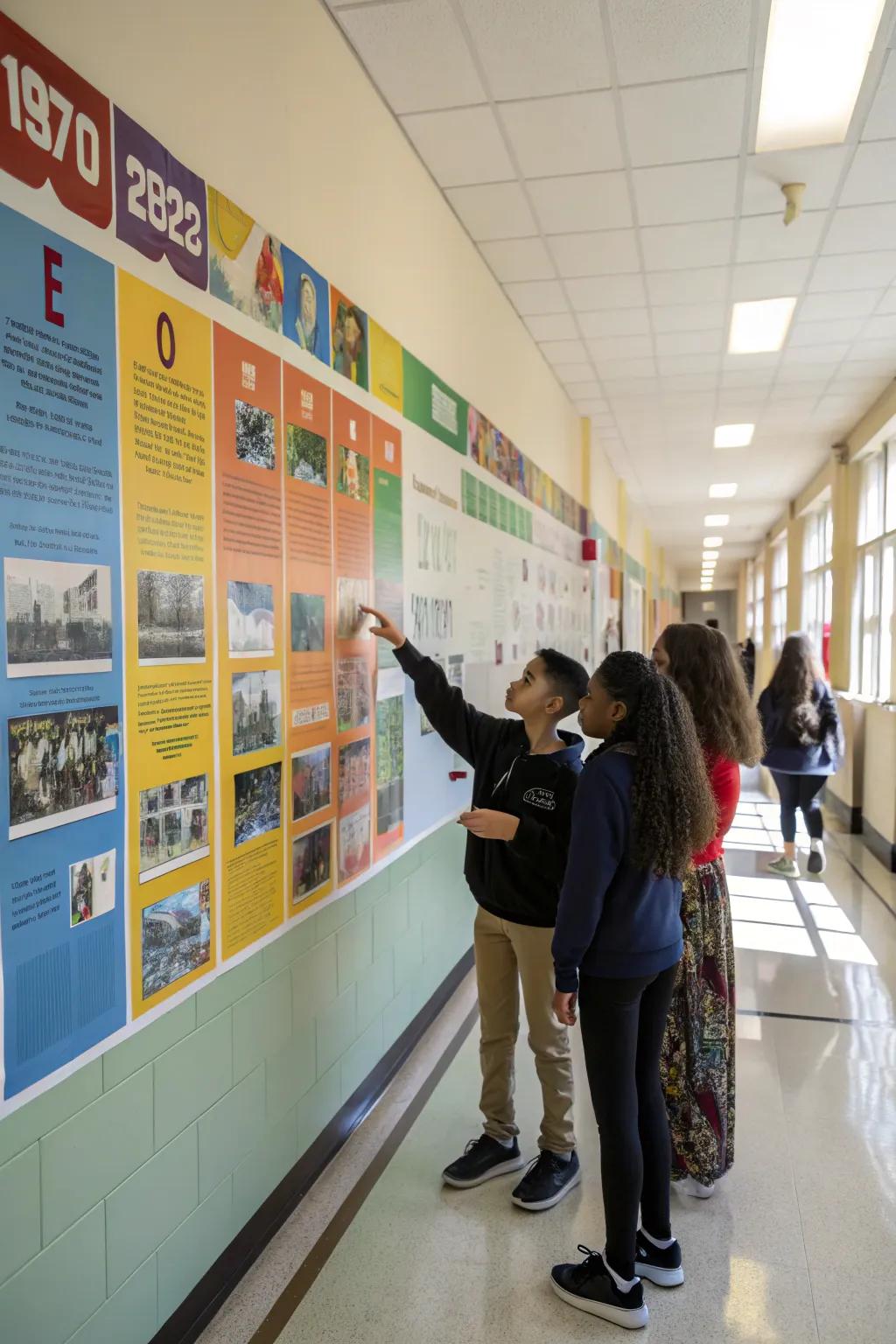 An engaging historical timeline that educates and fascinates students.