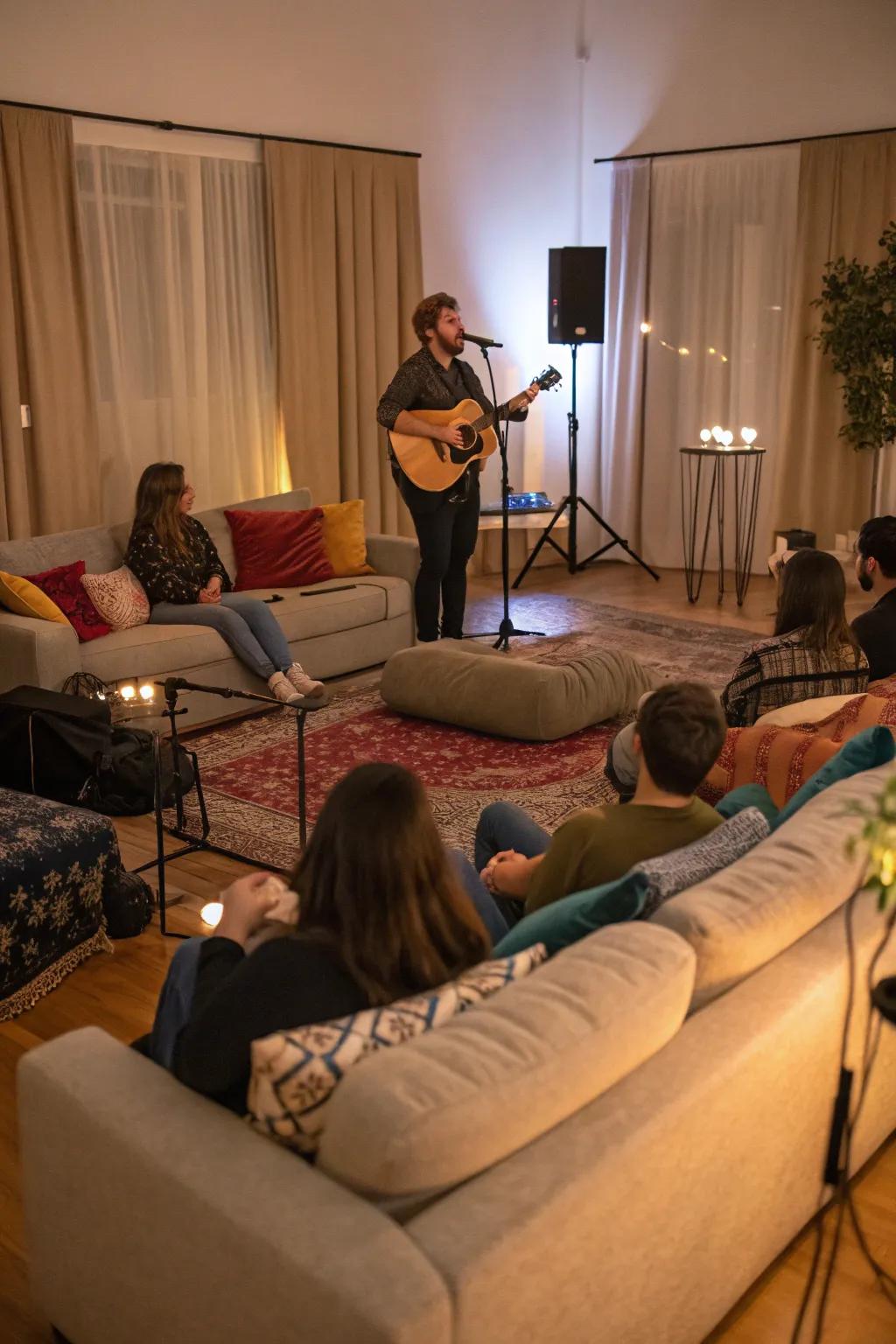 An immersive concert experience from the comfort of your lounge.