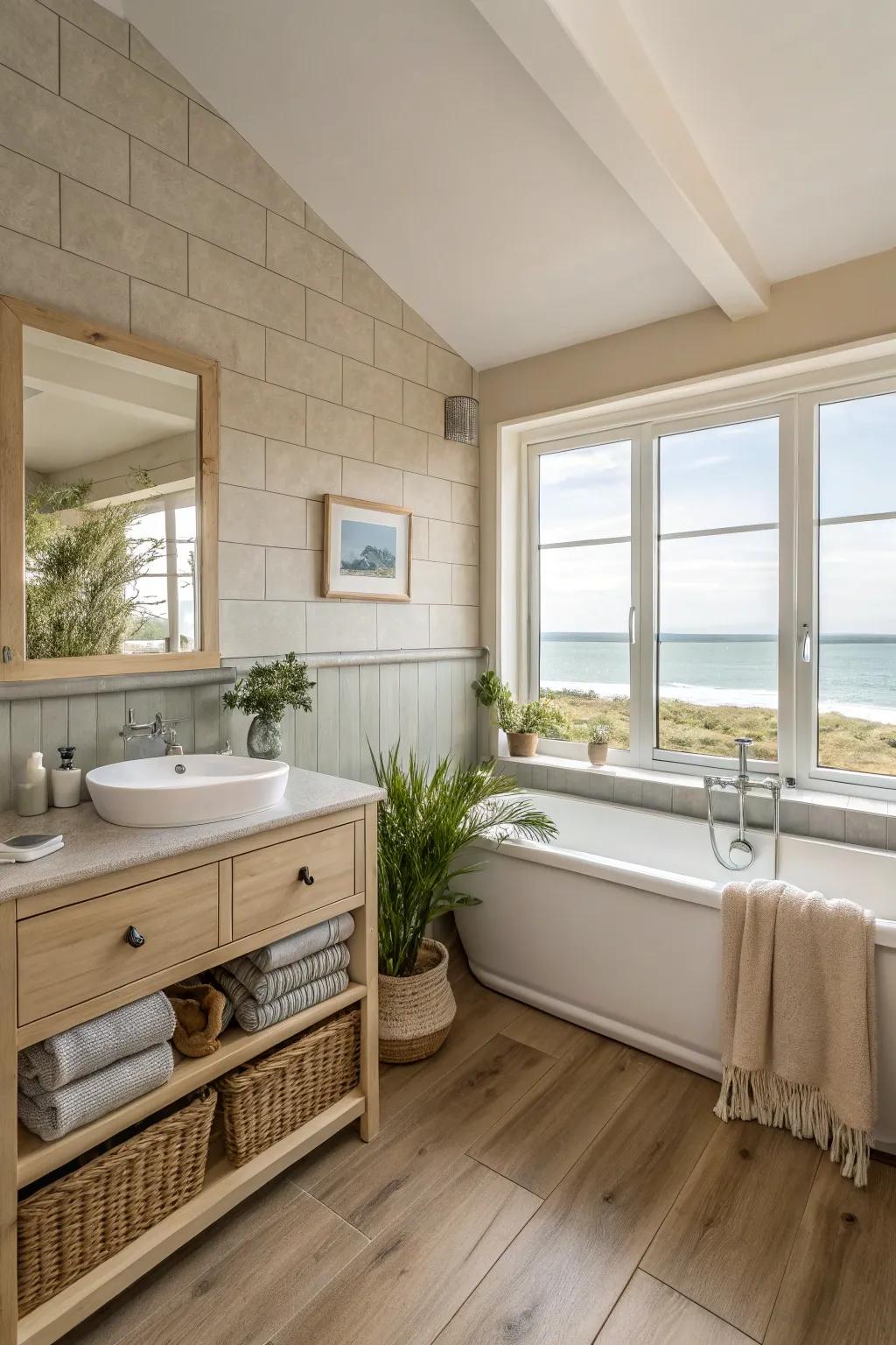 A unbiased palette crafts a serene backdrop.