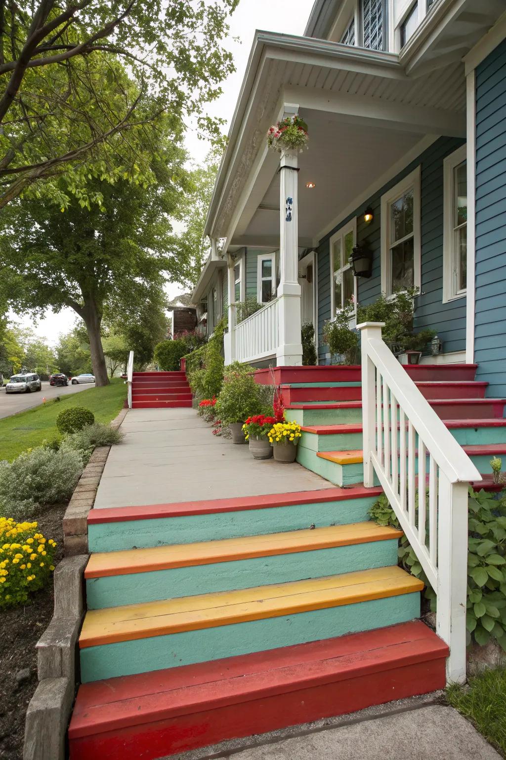 Vibrant colors craft a striking declaration.