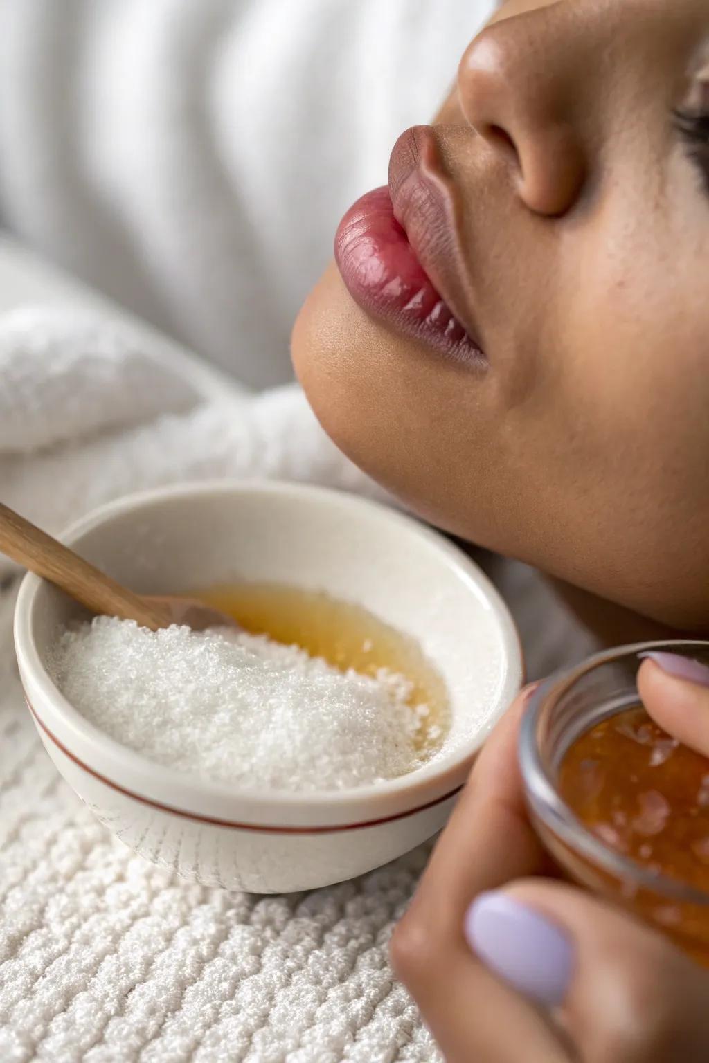 A gentle lip smoother is a lovely way to treat your smile.