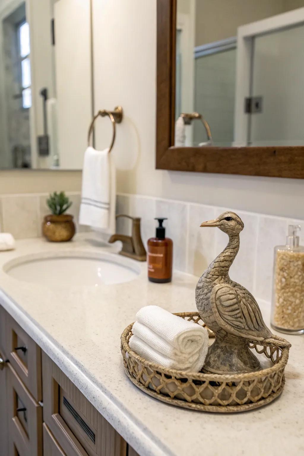 Unforeseen decor that fascinates.