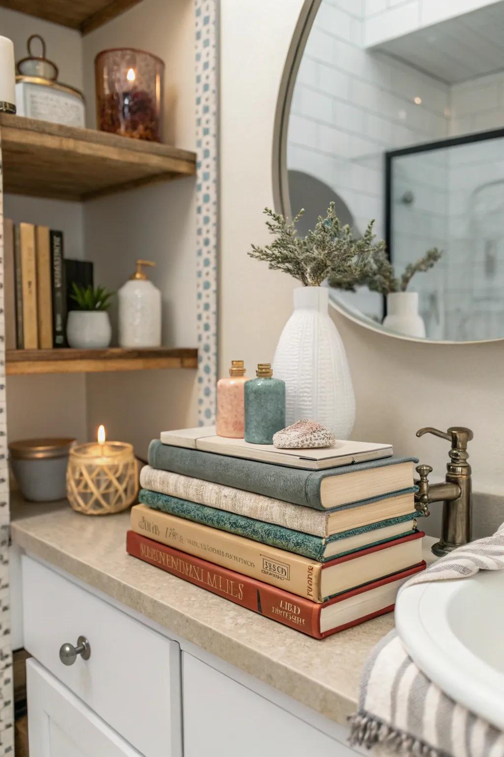 Hardbacks introduce dimension and intrigue to displays.