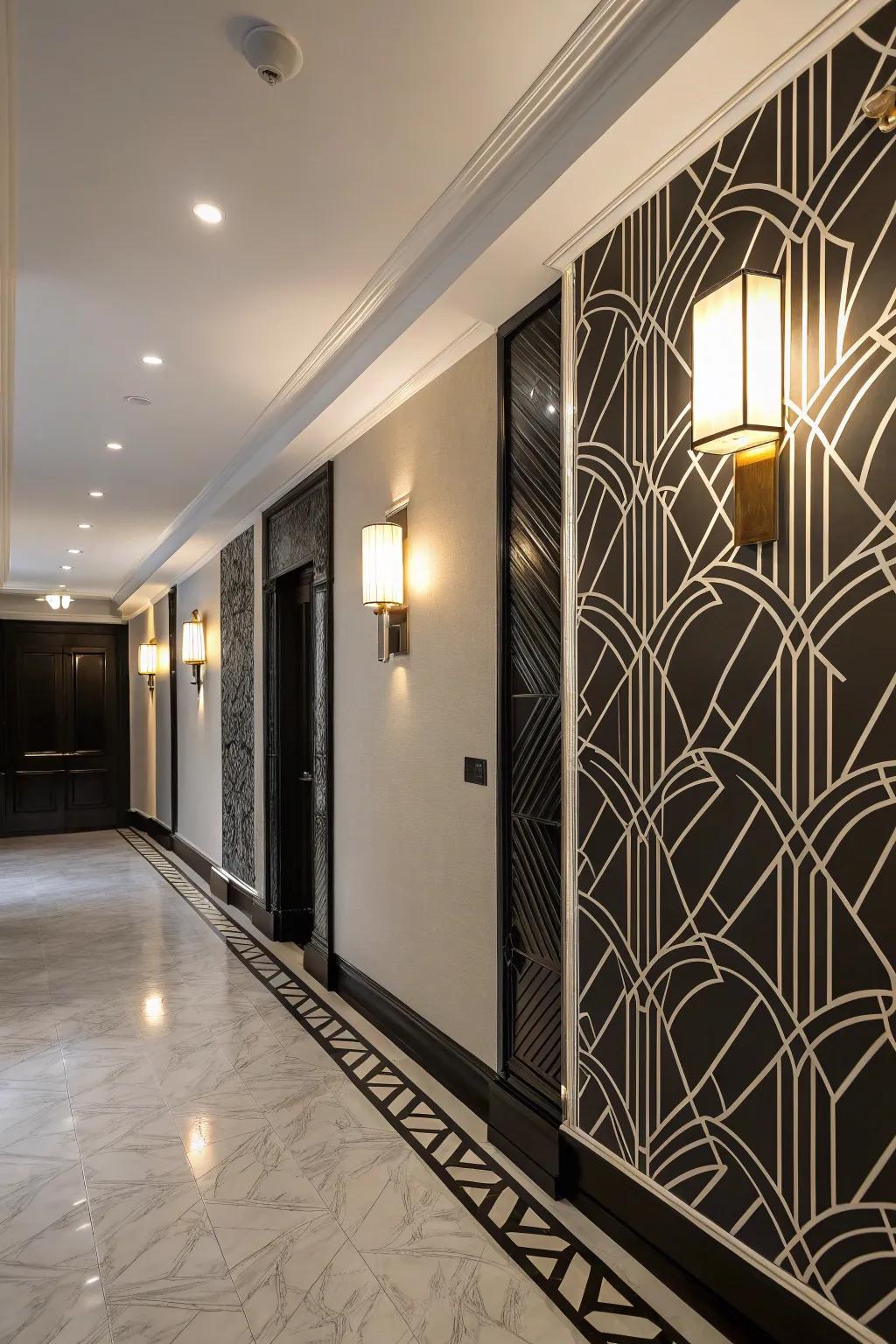 Illumination fixtures can enhance the beauty of your key wall.