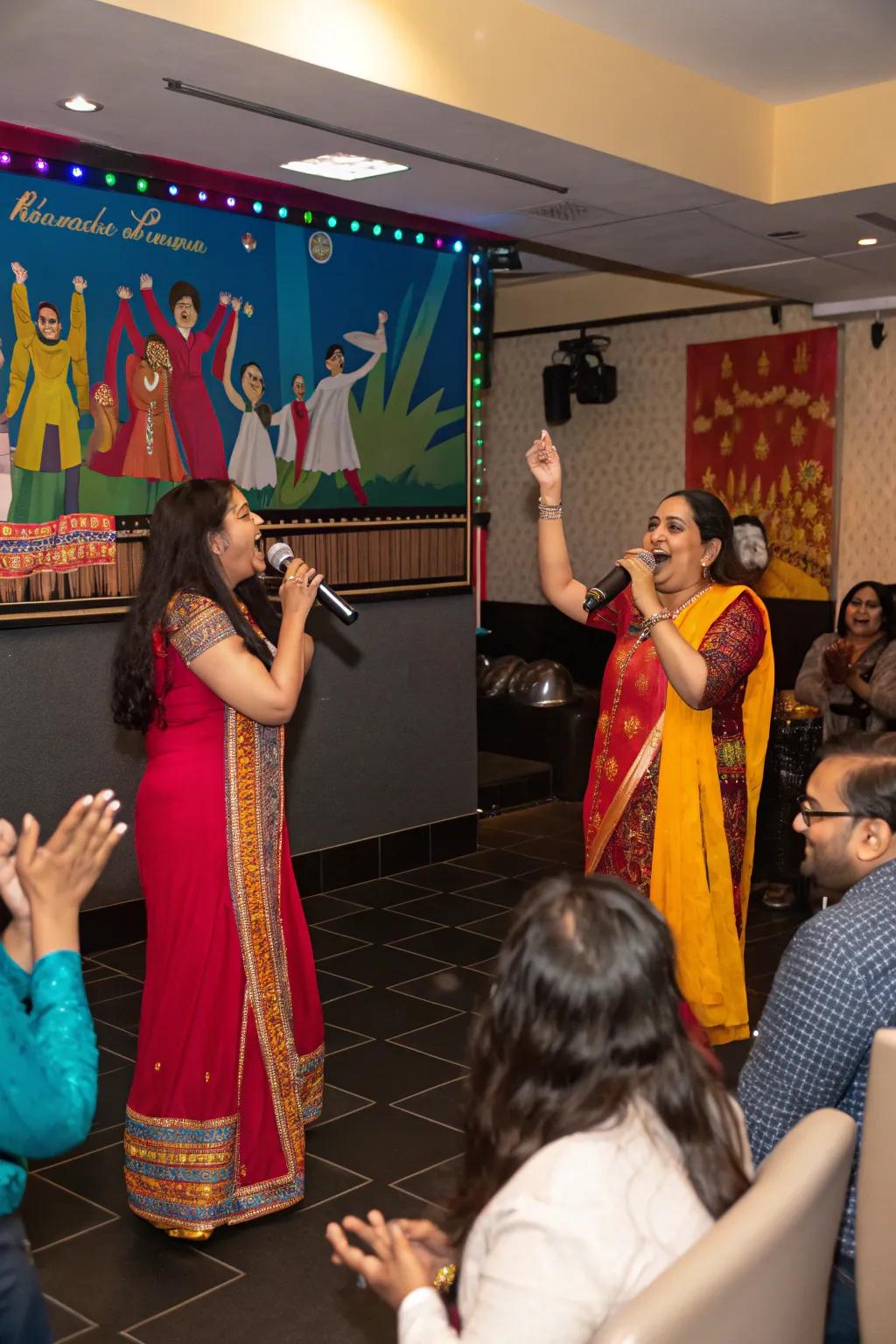 Sing your heart out with a fun Bollywood karaoke session.