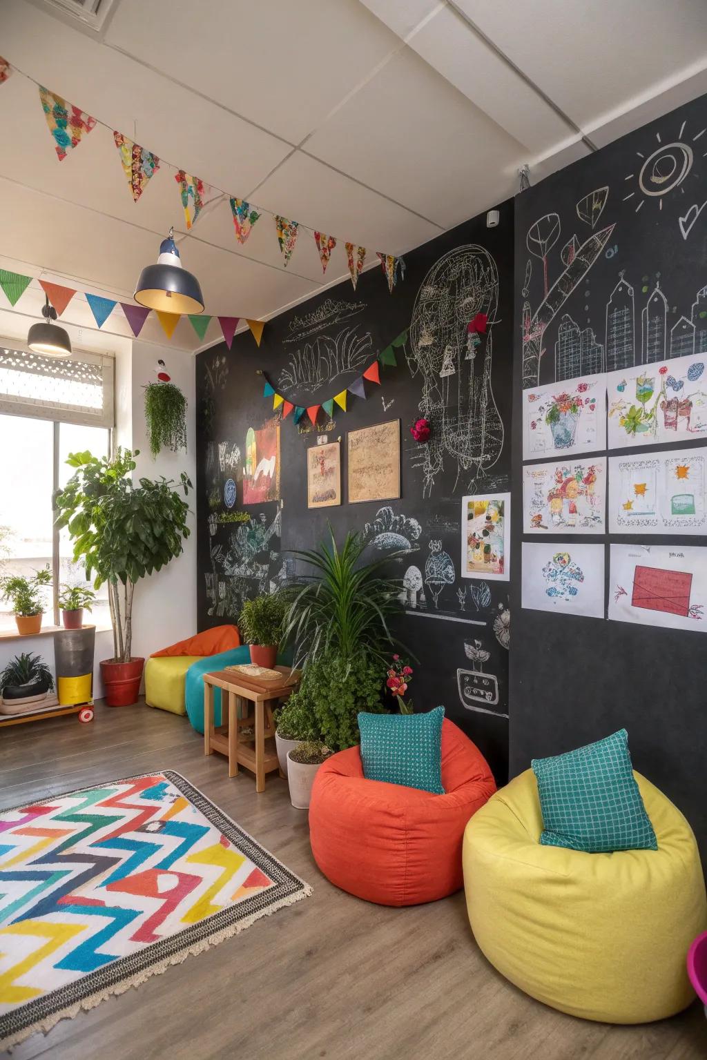 Interactive ornaments promote creativity and inject dynamism.