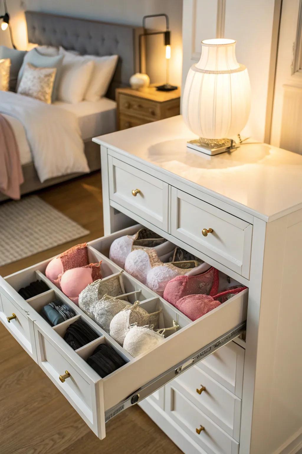Enhance your room's elegance with a dedicated lingerie chest.