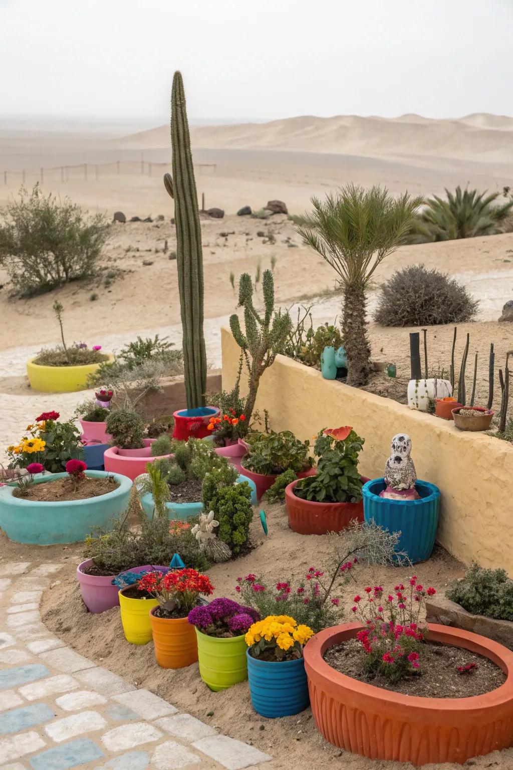 Invite whimsy for persona and amusement within your garden.