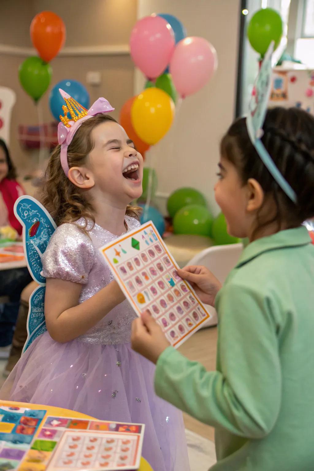 Convey amusement to the festivity using a lively game of fairy bingo.