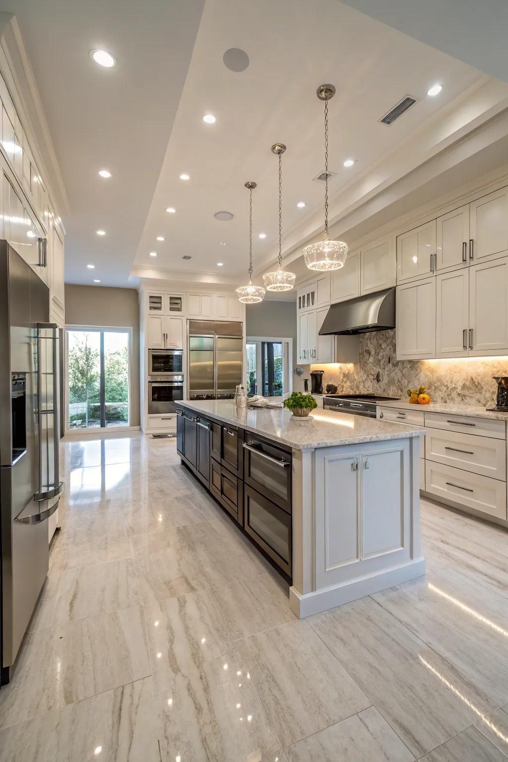 Vinyl flooring offers style and functionality, perfect for today’s interiors.