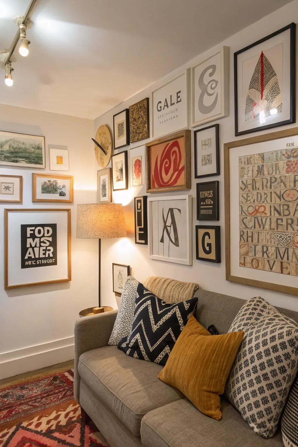 Infuse your wall with a voice through text.