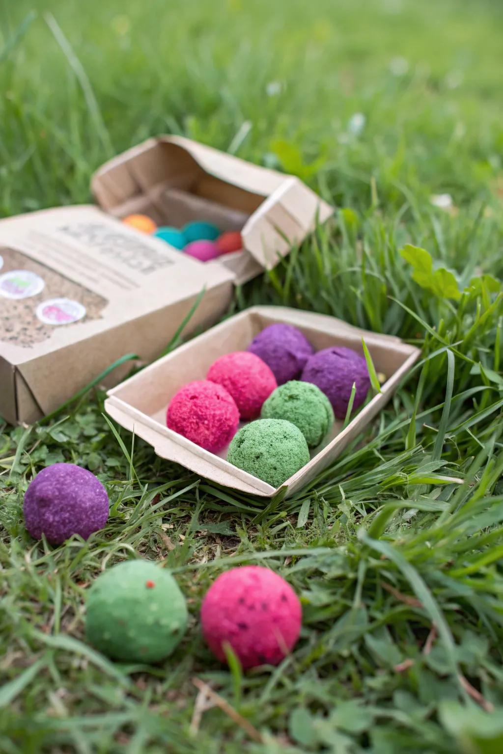 Bring wildflowers to life through a DIY seed ball set.