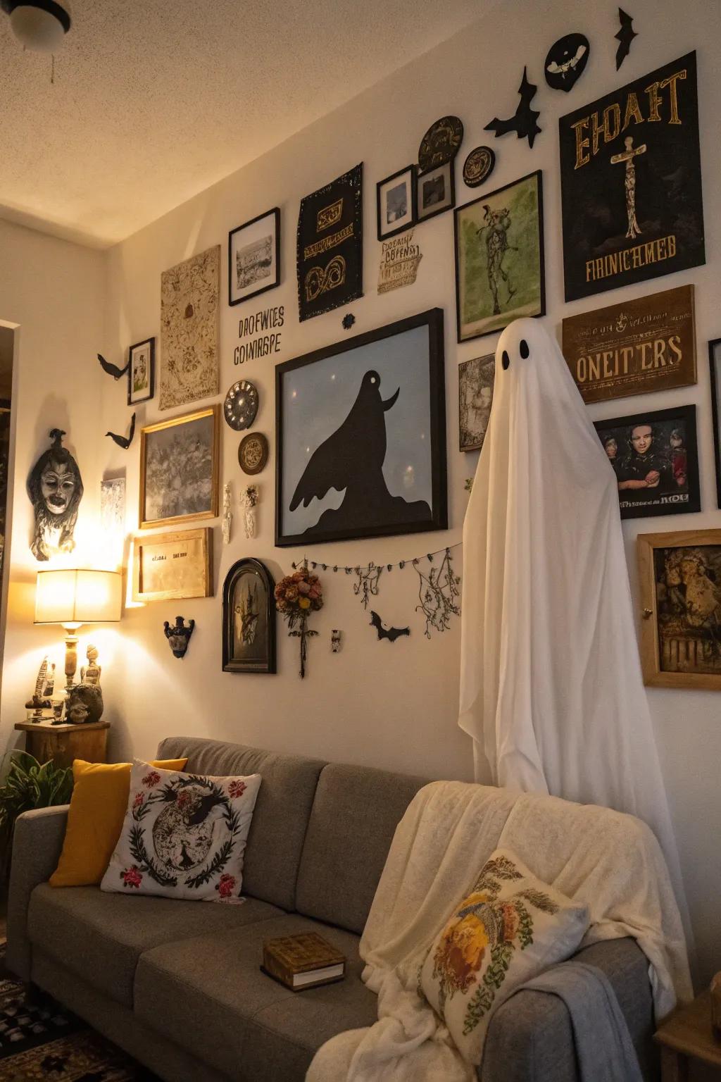 Spectral wall surface art includes an innovative and scary style to your home.