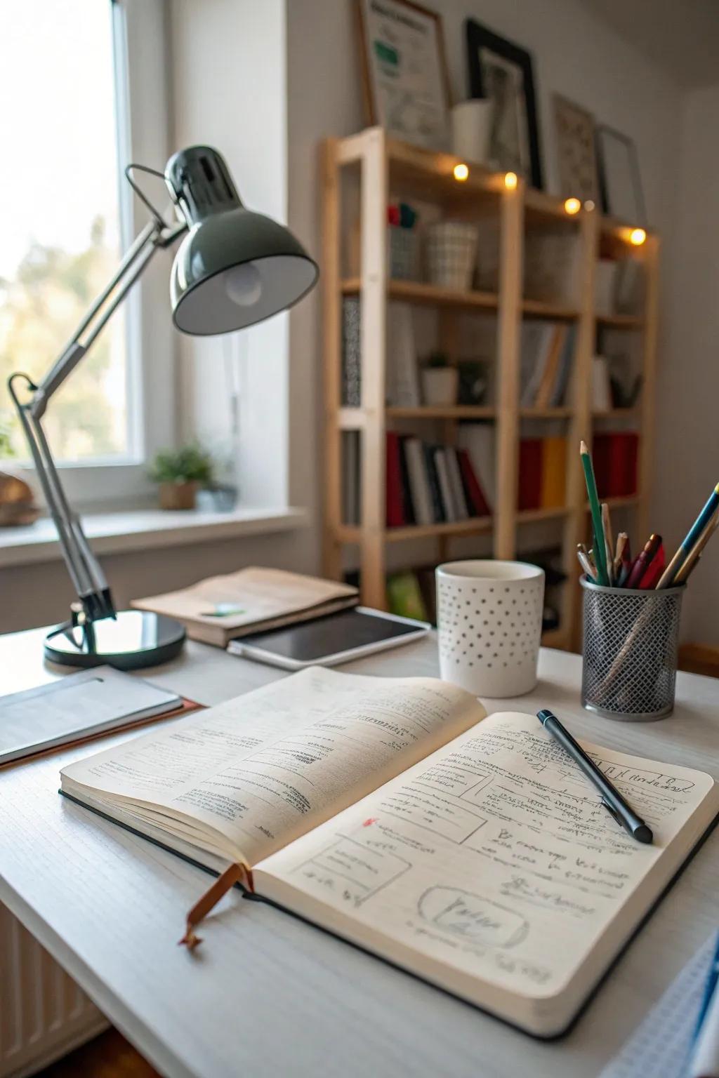 A note block is a simple yet essential tool for capturing creative ideas.