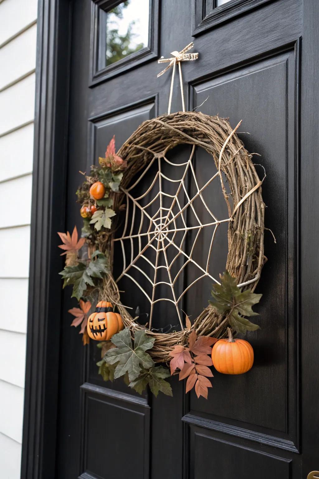 A contemporary accent through a wicked wire mesh.