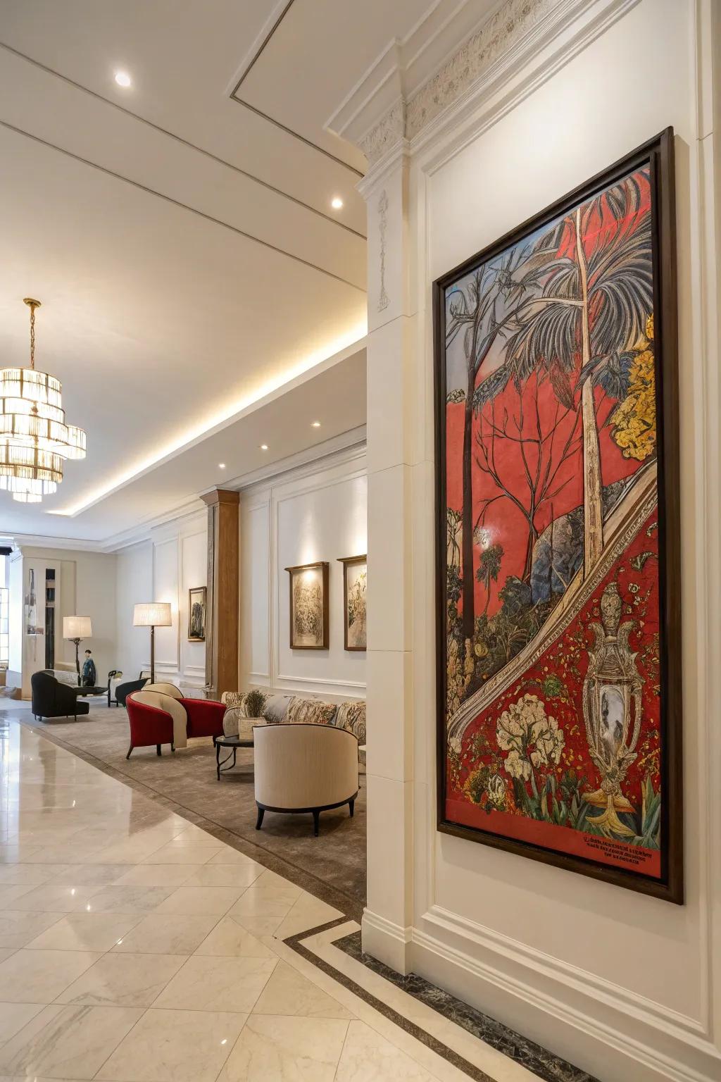 Artistic creations add character and convey a powerful impact.