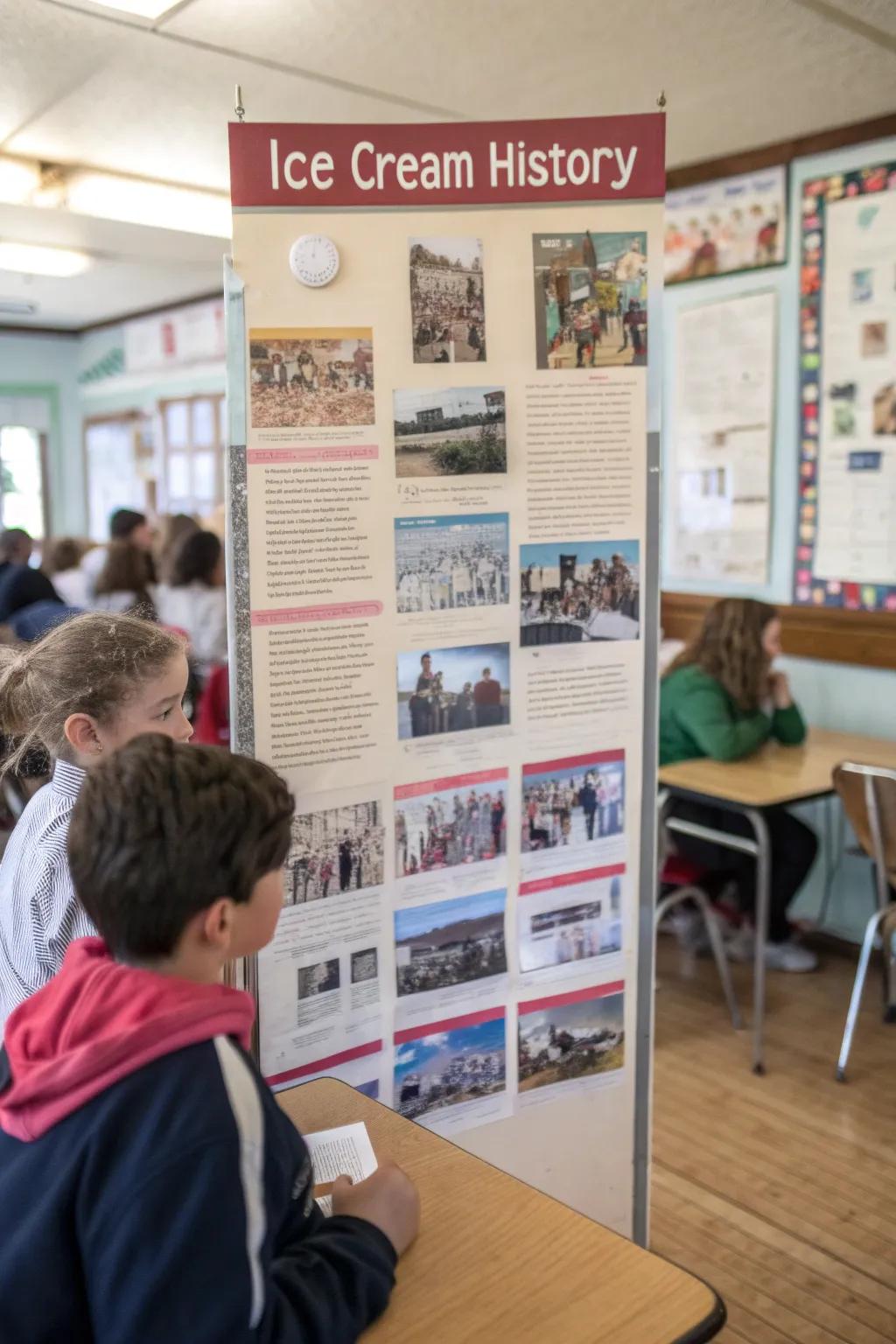 Explore the past with a frozen treat past chronology.