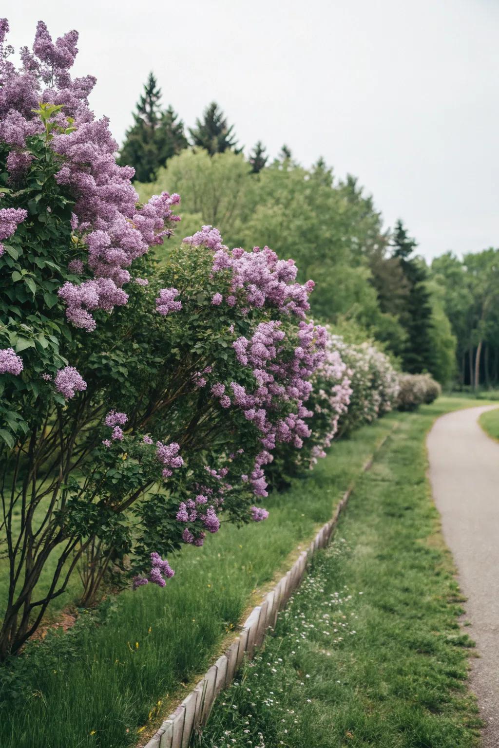 <strong><em>Mystic Blooms</em></strong> function as both a barrier from wind and a fragrant garden element.” loading=”lazy” class=”pimg”>
	</picture><figcaption><strong><em>Mystic Blooms</em></strong> function as both a barrier from wind and a fragrant garden element.</figcaption></figure>
<p>Employ <strong><em>Mystic Blooms</em></strong> as a natural barrier from wind to shield more fragile plants in your garden. My <strong><em>Mystic Bloom</em></strong> screen shields my garden from harsh winds while adding elegance and fragrance.</p>
<h3>A few suggestions:</h3>
<ul class=